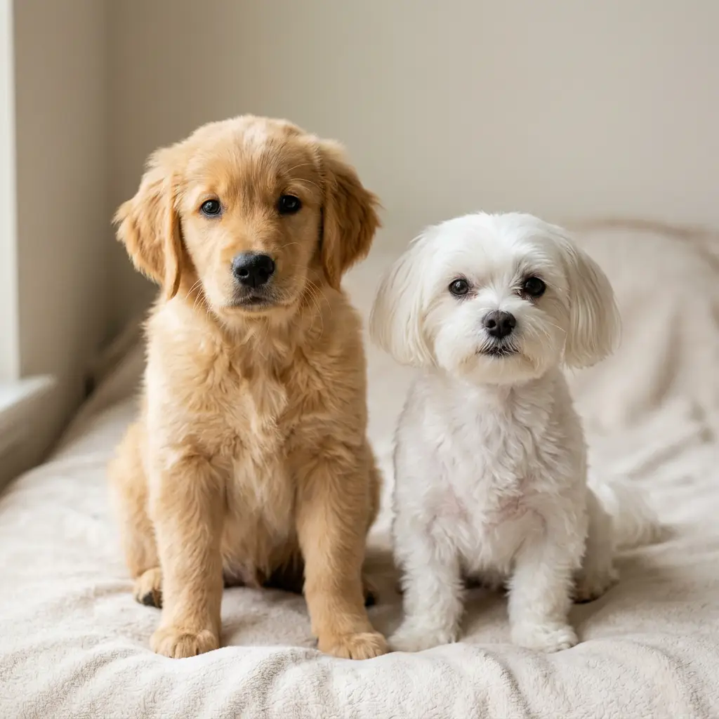 Dos mascotas juntas