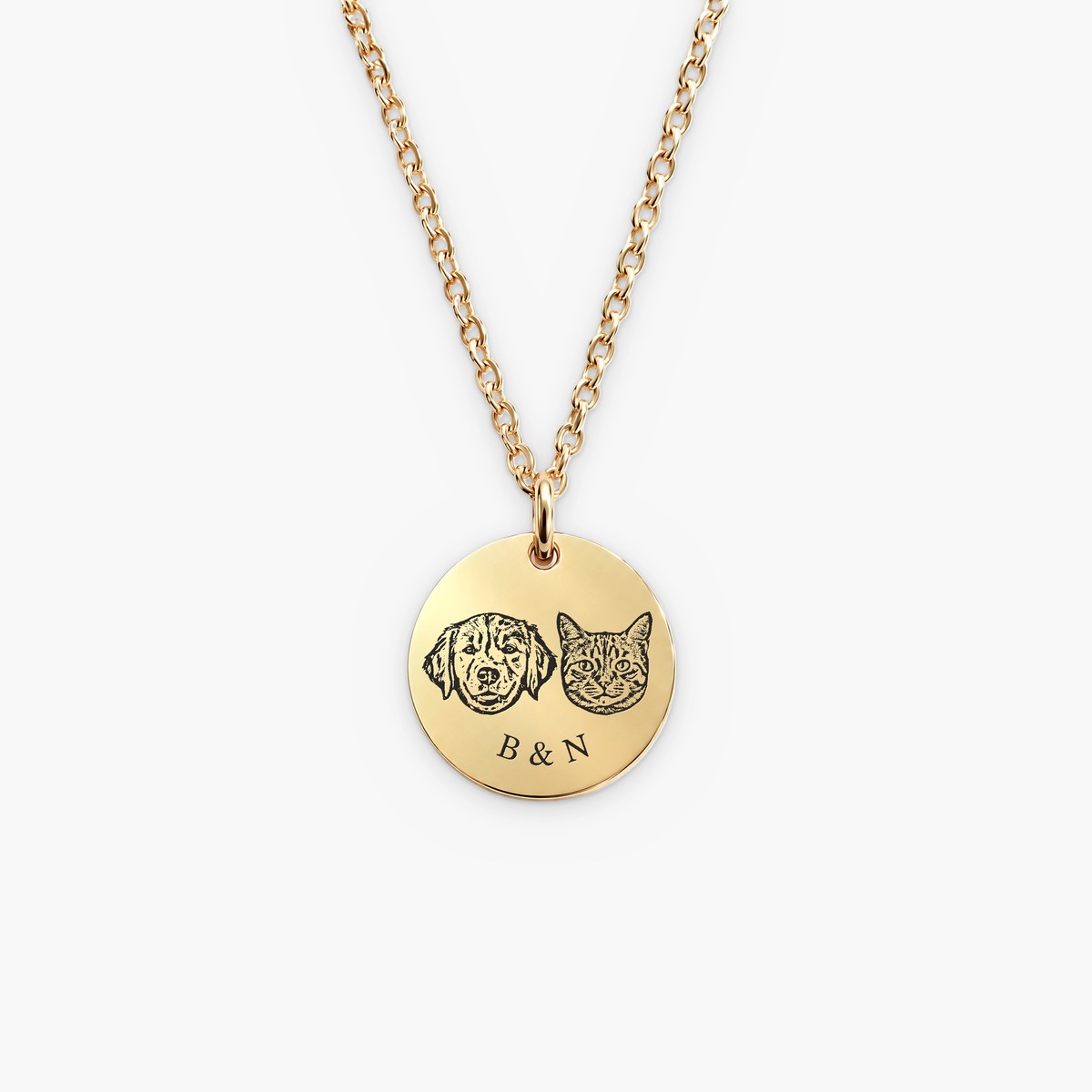 Collar Pet Face Double