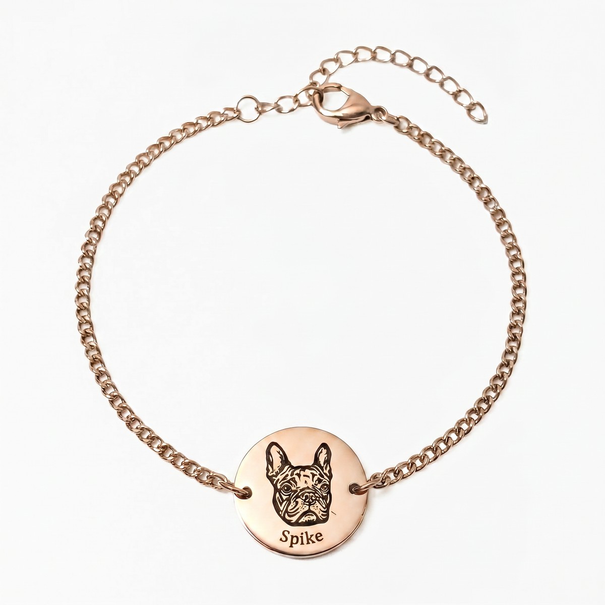 Pulsera Pet Face en Rose Gold